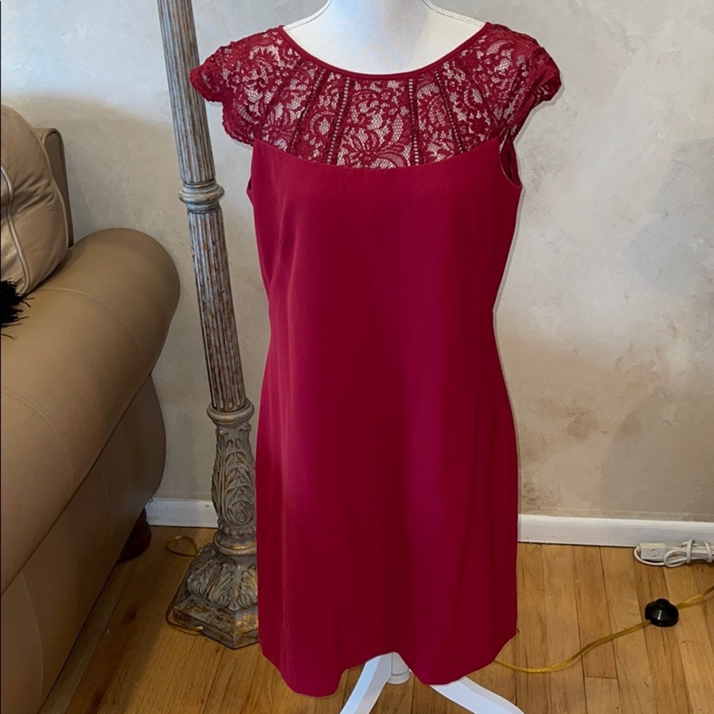 Red Lace Dress